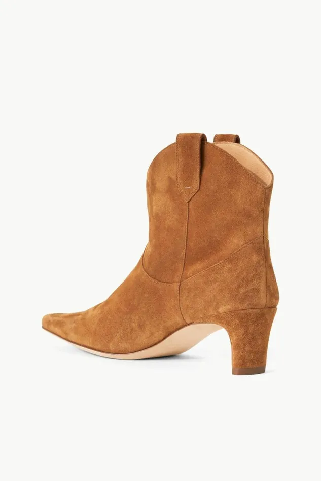 STAUD Boots WESTERN WALLY ANKLE BOOT Tan 8211 Women