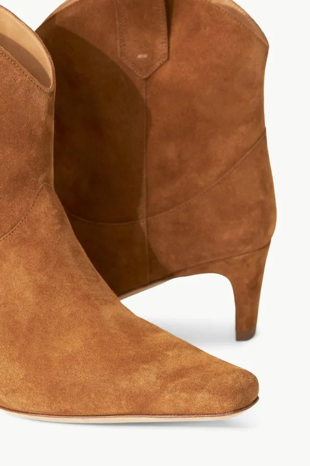 STAUD Boots WESTERN WALLY ANKLE BOOT Tan 8211 Women