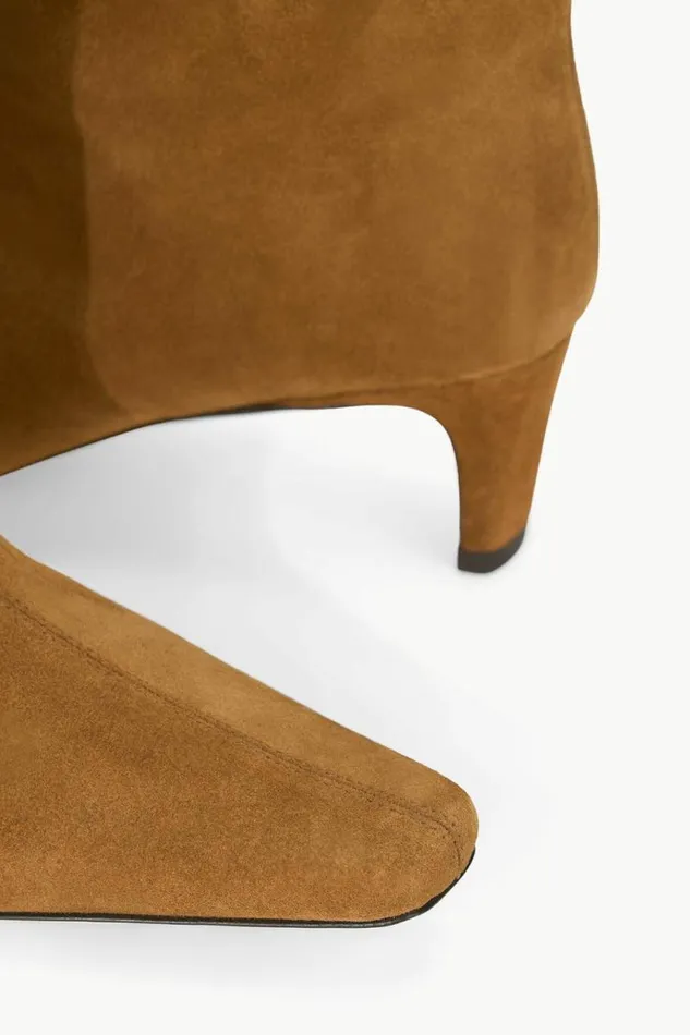 STAUD Boots WIDE SHAFT WALLY BOOT Tan Suede 8211 Women STAUD Boots WIDE SHAFT WALLY BOOT Tan Suede 8211 Women