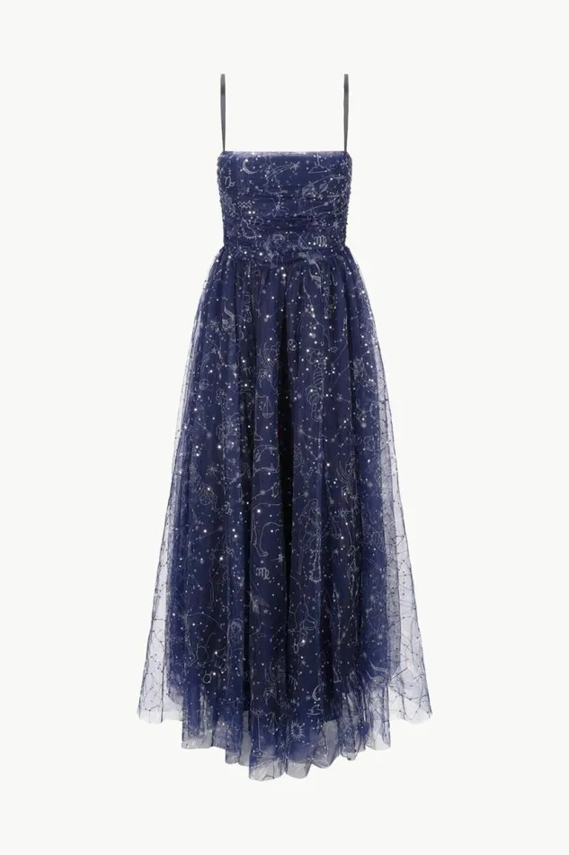 STAUD Dresses BETTINA DRESS Zodiac Constellation 8211 Women