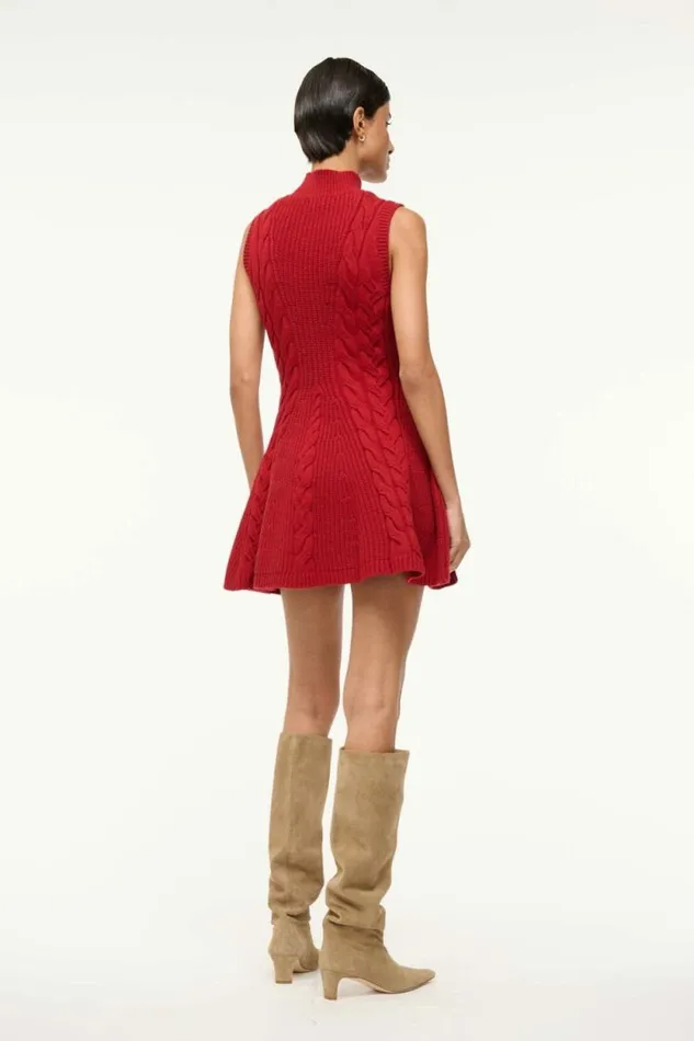 STAUD Dresses CHARADE DRESS Rouge 8211 Women