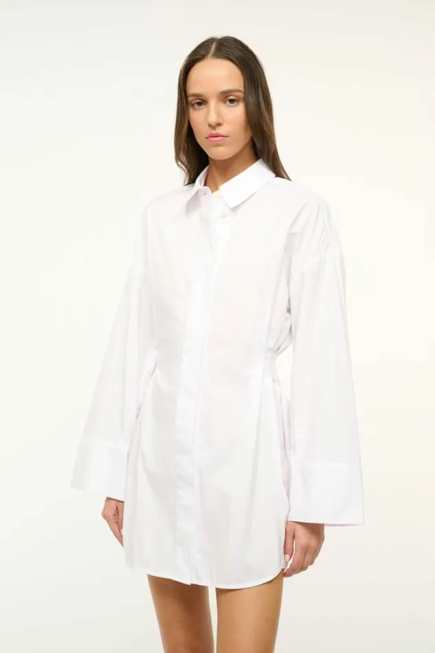 STAUD Dresses CINDY DRESS White 8211 Women