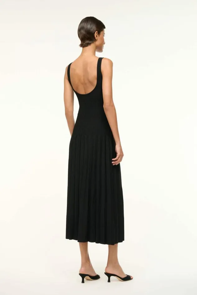 STAUD Dresses ELLISON DRESS Black 8211 Women STAUD Dresses ELLISON DRESS Black 8211 Women