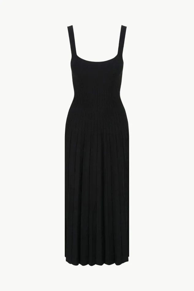 STAUD Dresses ELLISON DRESS Black 8211 Women STAUD Dresses ELLISON DRESS Black 8211 Women