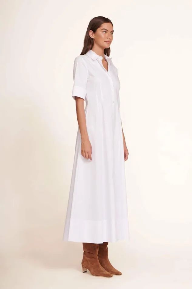 STAUD Dresses JOAN MAXI DRESS White 8211 Women