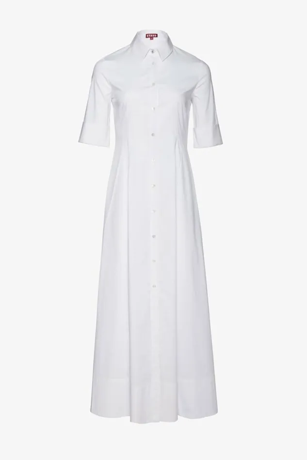STAUD Dresses JOAN MAXI DRESS White 8211 Women