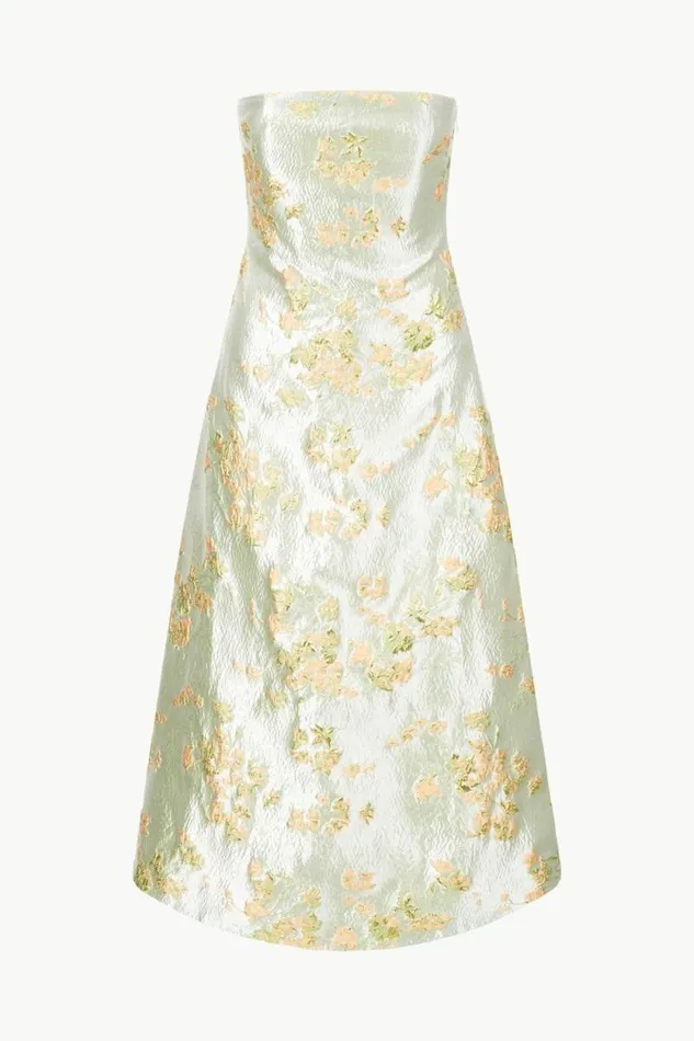 STAUD Dresses KENNEDY DRESS Metallic Bloom 8211 Women STAUD Dresses KENNEDY DRESS Metallic Bloom 8211 Women