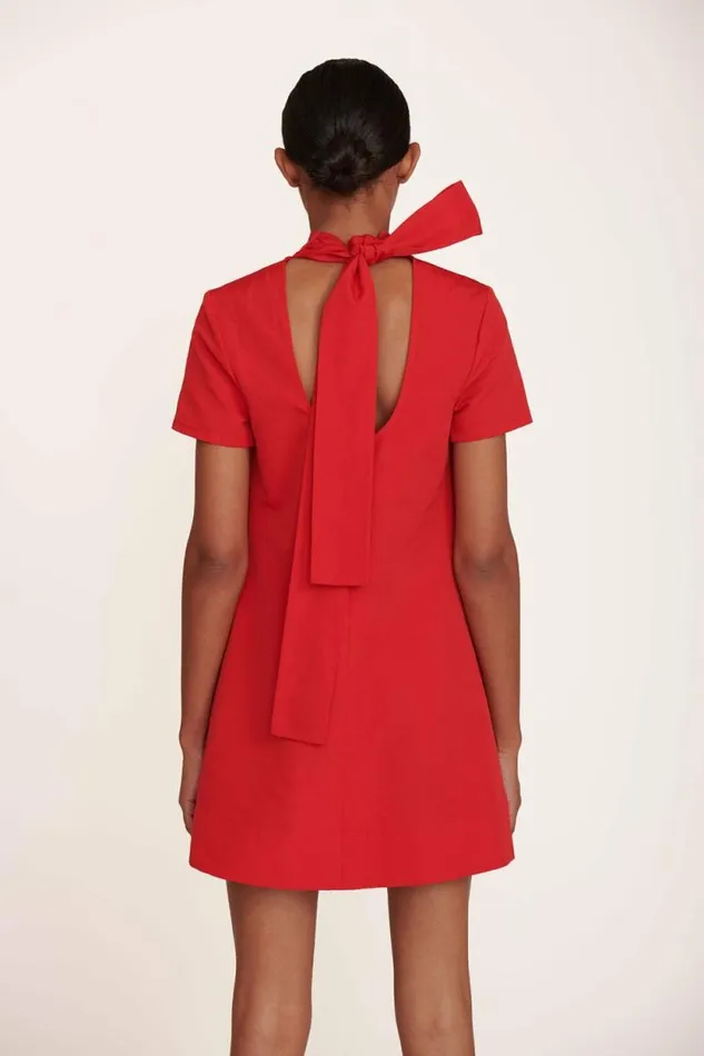 STAUD Dresses MINI ILANA DRESS Poinsettia 8211 Women