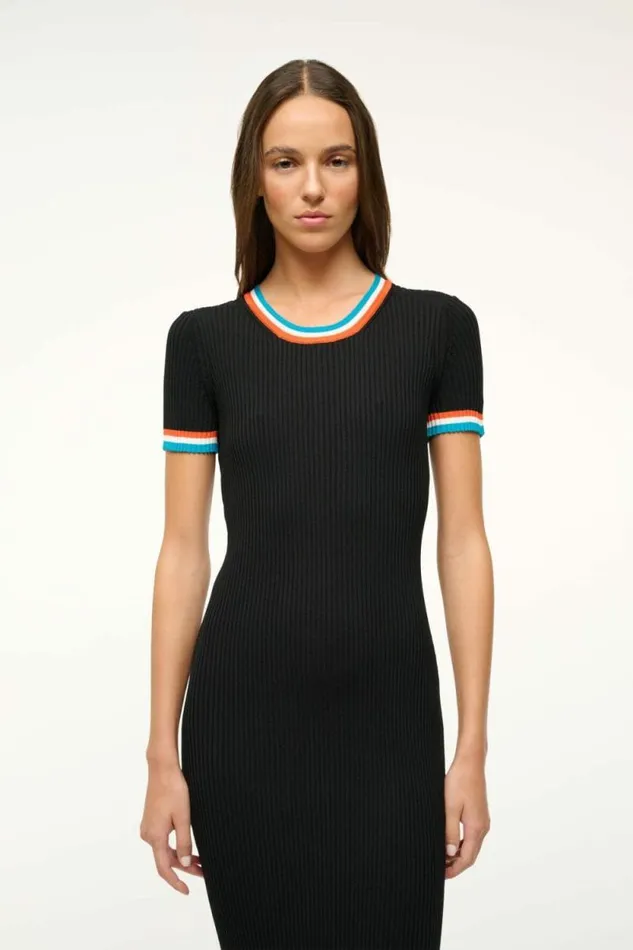 STAUD Dresses THE NFL COLLEEN DRESS Dolphins 8211 Women