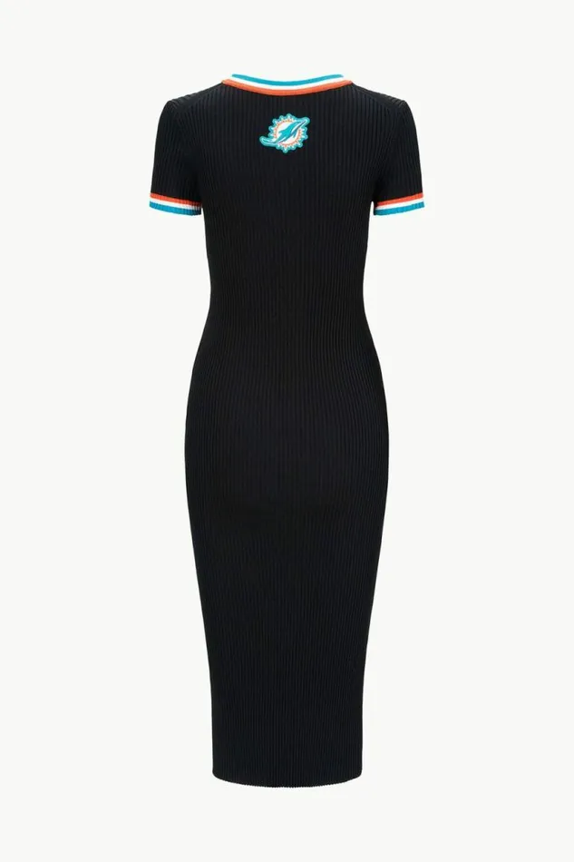 STAUD Dresses THE NFL COLLEEN DRESS Dolphins 8211 Women