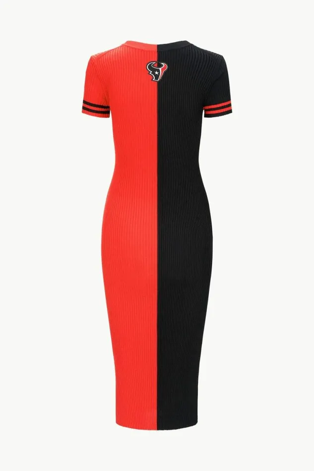STAUD Dresses THE NFL COLLEEN DRESS Texans 8211 Women STAUD Dresses THE NFL COLLEEN DRESS Texans 8211 Women
