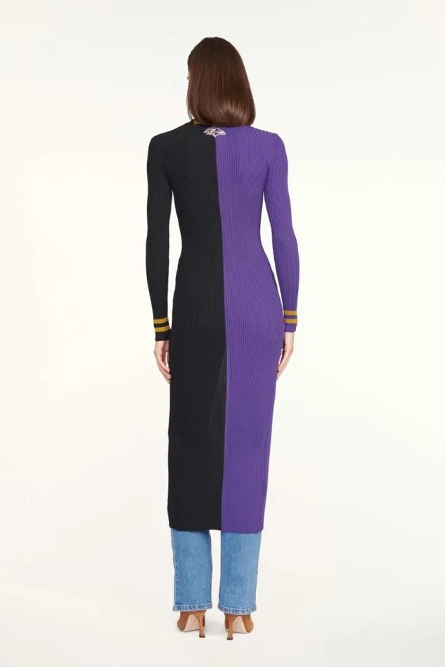 STAUD Dresses THE NFL SHOKO SWEATER Baltimore Ravens 8211 Women STAUD Dresses THE NFL SHOKO SWEATER Baltimore Ravens 8211 Women