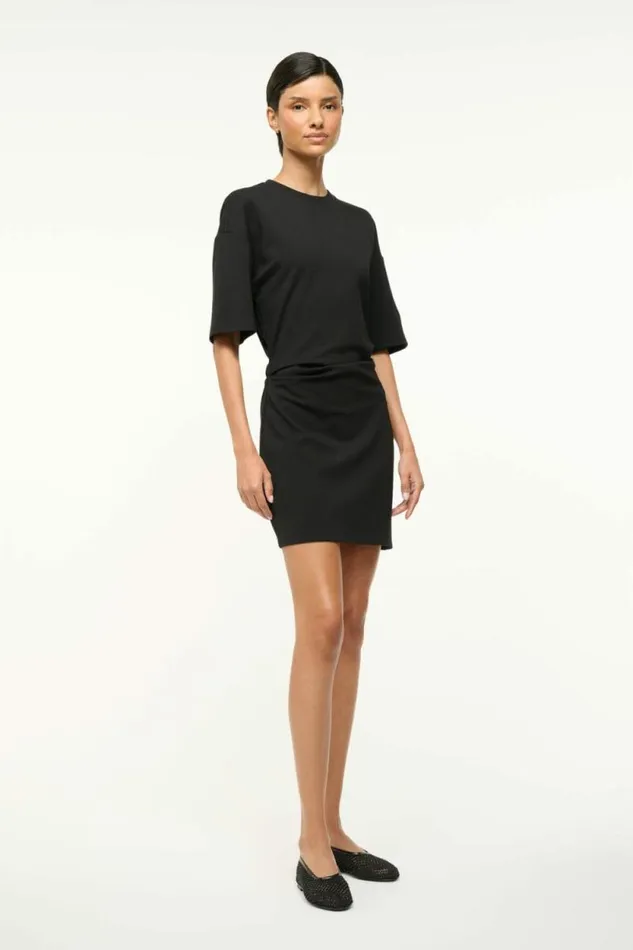 STAUD Dresses TRUMAN MINI DRESS Black 8211 Women STAUD Dresses TRUMAN MINI DRESS Black 8211 Women