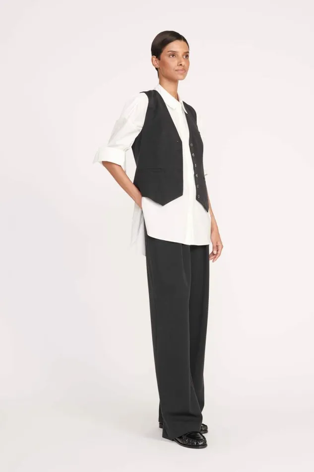 STAUD Essentials BRETT VEST Black 8211 Women