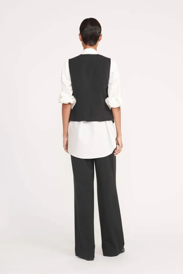 STAUD Essentials BRETT VEST Black 8211 Women