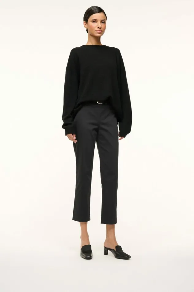STAUD Mules and Flats LEE LOAFER MULE Black 8211 Women STAUD Mules and Flats LEE LOAFER MULE Black 8211 Women