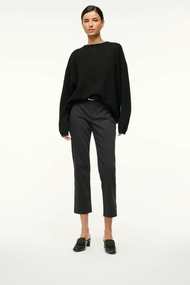 STAUD Mules and Flats LEE LOAFER MULE Black 8211 Women STAUD Mules and Flats LEE LOAFER MULE Black 8211 Women