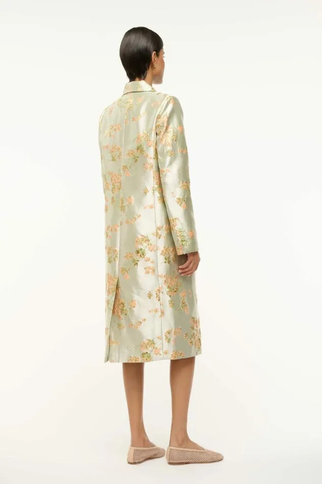 STAUD Outerwear and Jackets ANTOINETTE COAT Metallic Bloom 8211 Women STAUD Outerwear and Jackets ANTOINETTE COAT Metallic Bloom 8211 Women