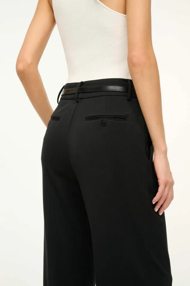 STAUD Pants and Shorts PRINCE SUITING PANT Black 8211 Women