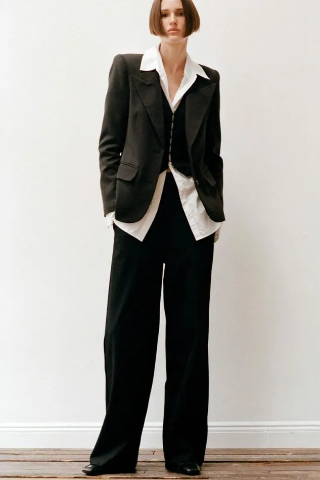 STAUD Pants and Shorts PRINCE SUITING PANT Black 8211 Women