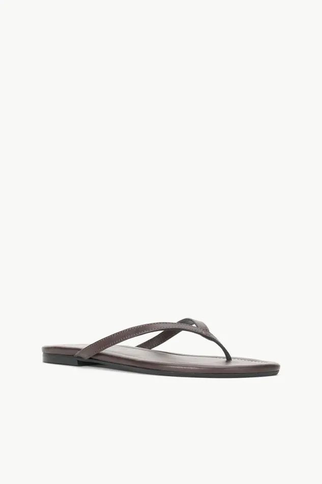 STAUD Sandals FREJA THONG Espresso 8211 Women STAUD Sandals FREJA THONG Espresso 8211 Women