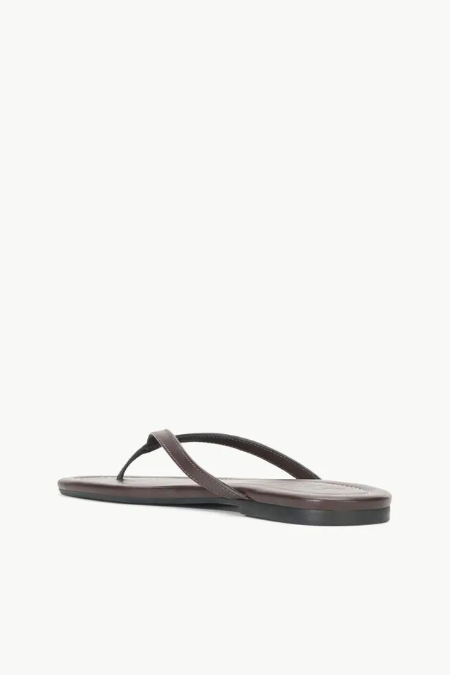 STAUD Sandals FREJA THONG Espresso 8211 Women STAUD Sandals FREJA THONG Espresso 8211 Women