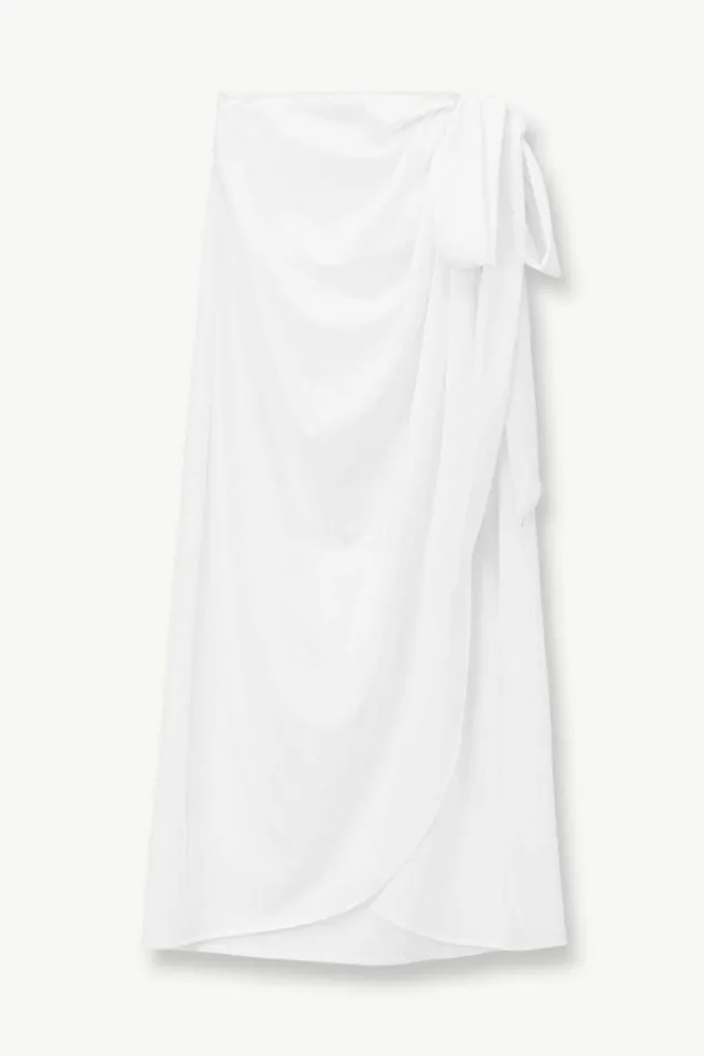 STAUD Swim ANGELICA COVERUP SKIRT White 8211 Women STAUD Swim ANGELICA COVERUP SKIRT White 8211 Women