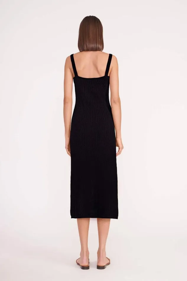 STAUD Swim JESSICA COVERUP DRESS Black 8211 Women