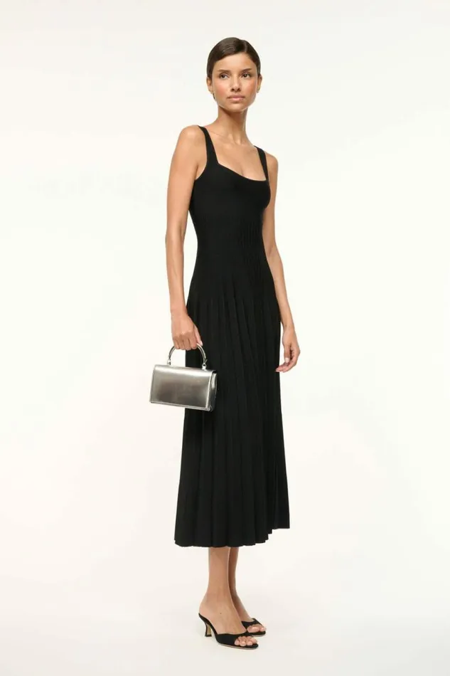 STAUD The Evening Edit ARC EVENING BAG Chrome 8211 Women STAUD The Evening Edit ARC EVENING BAG Chrome 8211 Women