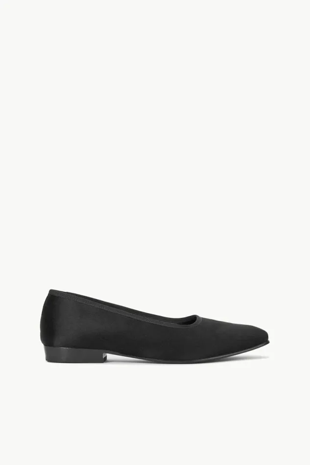 STAUD The Evening Edit KEITH BALLET FLAT Black 8211 Women