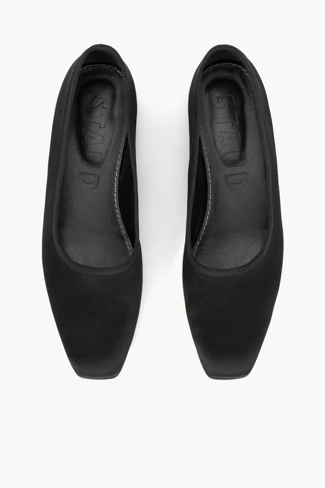 STAUD The Evening Edit KEITH BALLET FLAT Black 8211 Women
