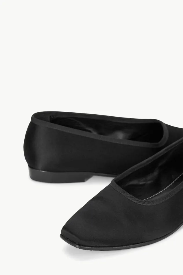 STAUD The Evening Edit KEITH BALLET FLAT Black 8211 Women