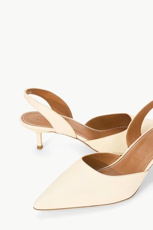 STAUD The Evening Edit SEBASTIAN SLINGBACK Cream 8211 Women STAUD The Evening Edit SEBASTIAN SLINGBACK Cream 8211 Women