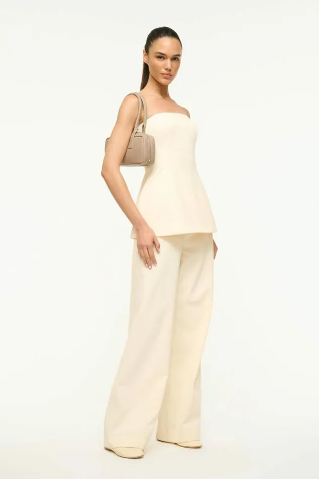 STAUD The Evening Edit THE DUDE SHOULDER BAG Dune 8211 Women