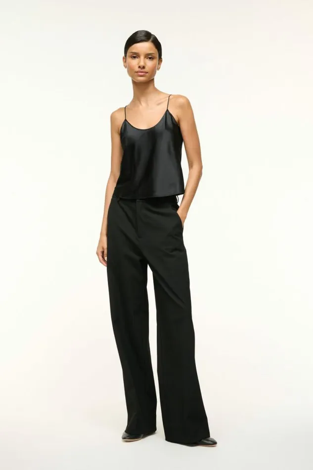 STAUD Tops DURAND SILK CAMI Black 8211 Women