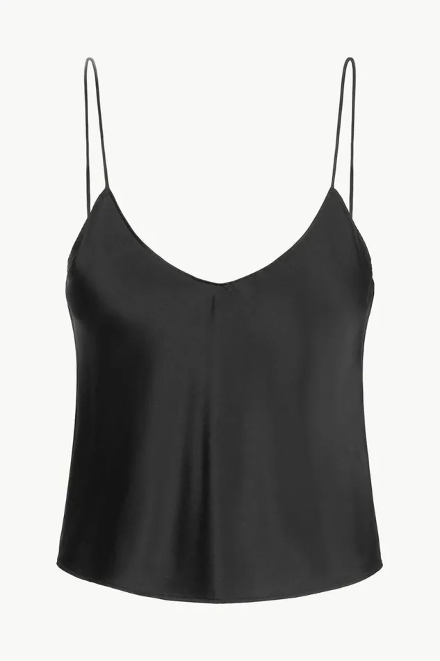 STAUD Tops DURAND SILK CAMI Black 8211 Women