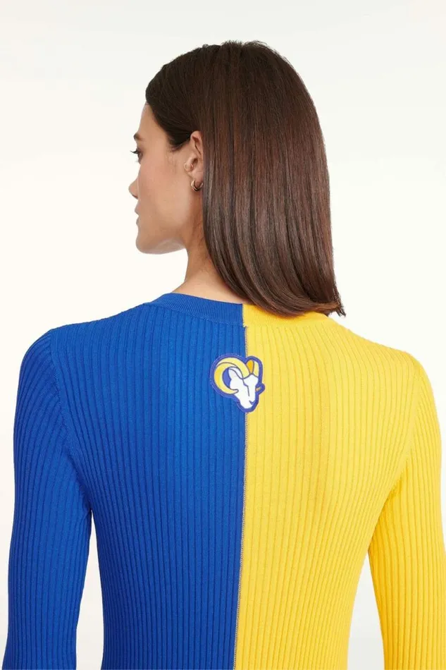 STAUD Tops THE NFL CARGO SWEATER Los Angeles Rams 8211 Women