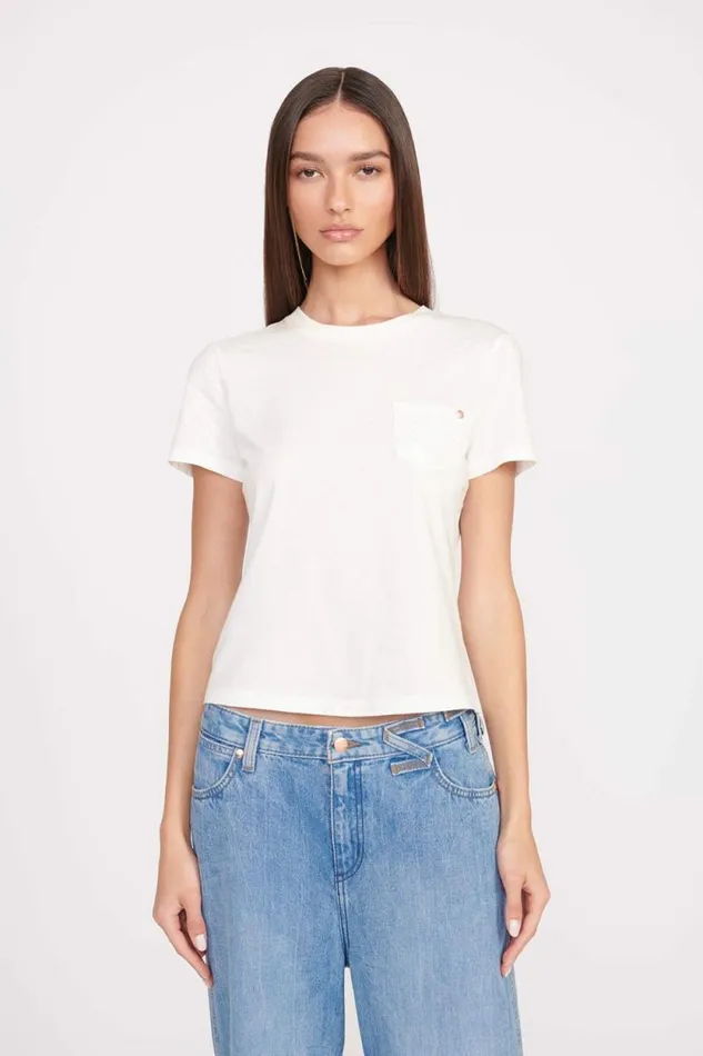 STAUD Tops WRANGLER THE W TEE White 8211 Women