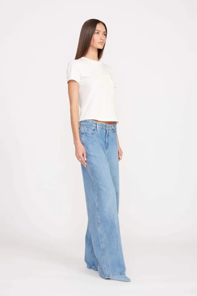 STAUD Tops WRANGLER THE W TEE White 8211 Women STAUD Tops WRANGLER THE W TEE White 8211 Women