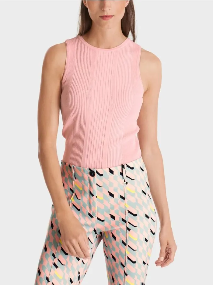 Strick Damen Marc Cain Top 034Rethink Together034 Soft Powder Pink
