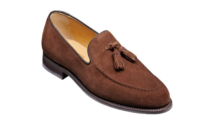 Studland 8211 Castagnia Suede Men Barker Shoes Mens Loafers