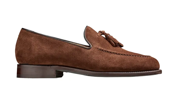 Studland 8211 Castagnia Suede Men Barker Shoes Mens Loafers