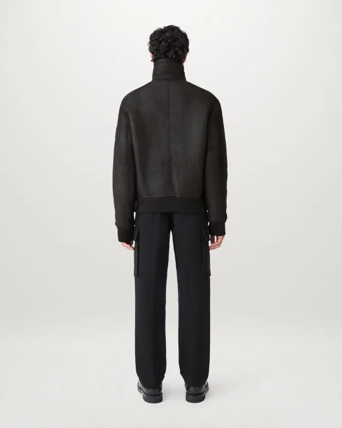 Suede and Shearling Jackets Men Belstaff Trace Jacket Black Suede and Shearling Jackets Men Belstaff Trace Jacket Black