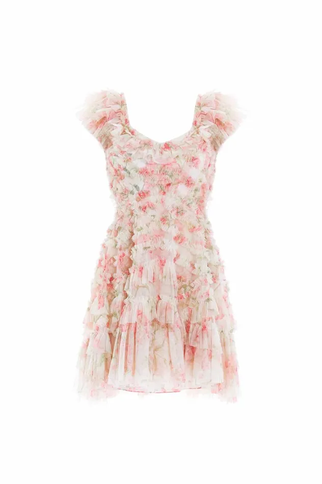 Summer Posy Lola Backless Micro Mini Dress Multi Women Needle and Thread Dresses