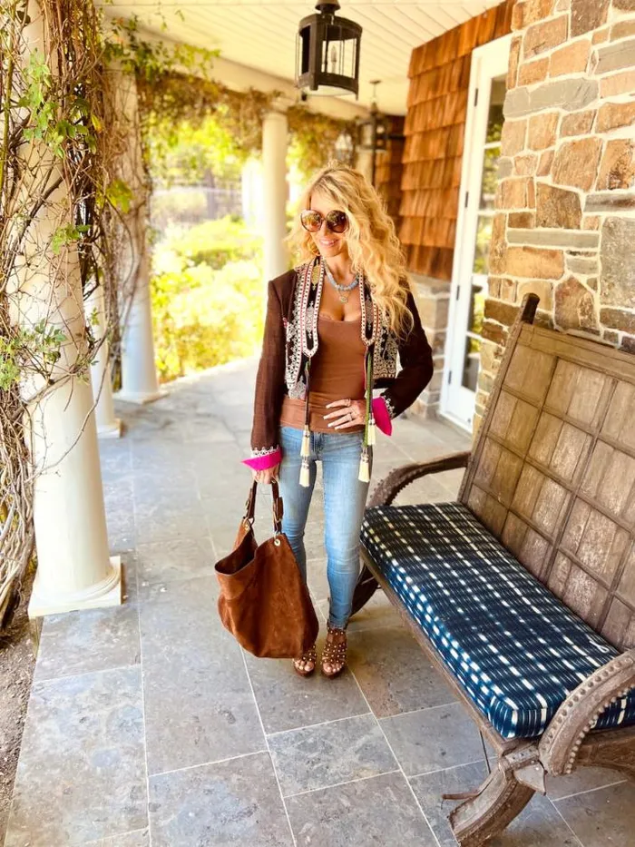 Sunglasses Accessories Jessica Simpson OverSized Oval Sunglasses In Tortoise