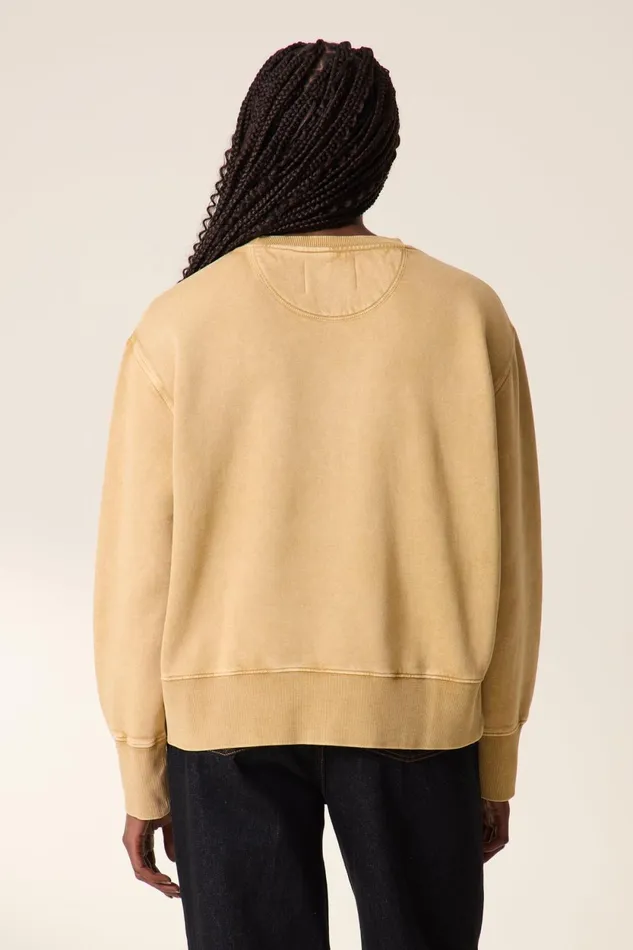 Sweatshirts Women Leon and Harper Sorbet Lets Sweatshirt Beige