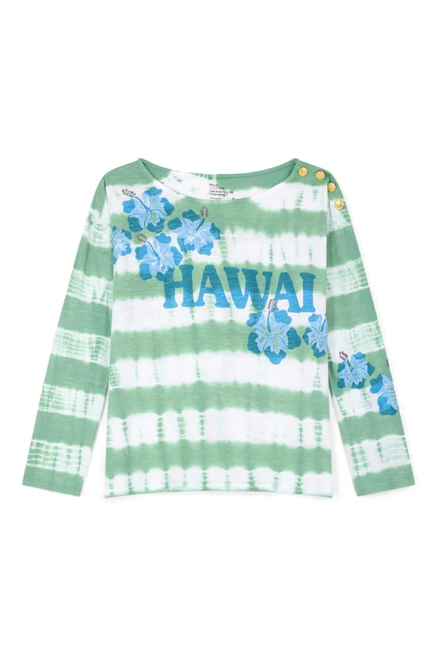Sweatshirts Women Leon and Harper Thilla Hawai Tshirt Green