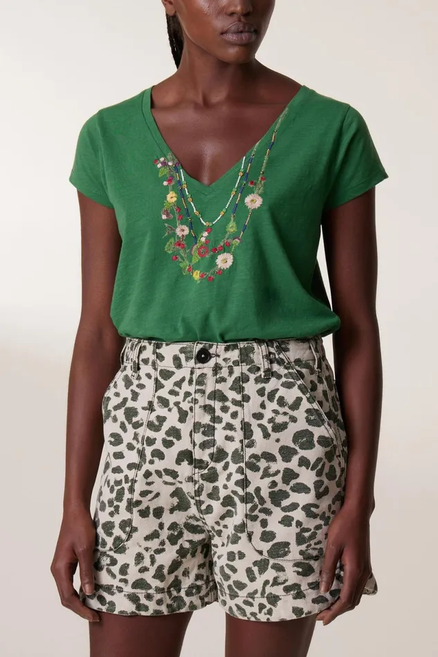 TShirts and Tops Women Leon and Harper Tonton Spriing Tshirt Green