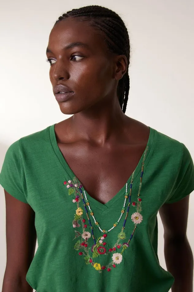 TShirts and Tops Women Leon and Harper Tonton Spriing Tshirt Green