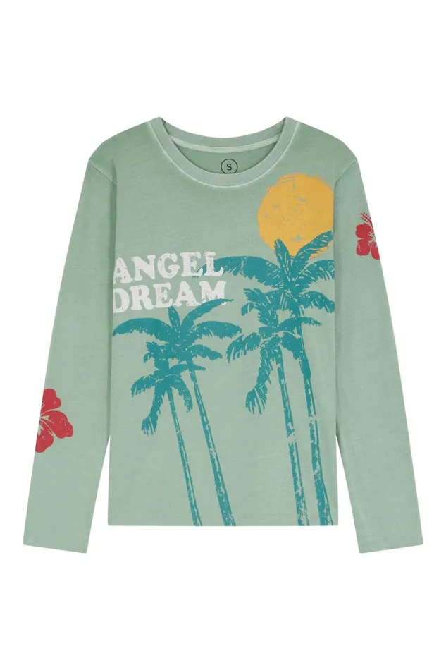 TShirts and Tops Women Leon and Harper Tornado Dream Tshirt Aqua